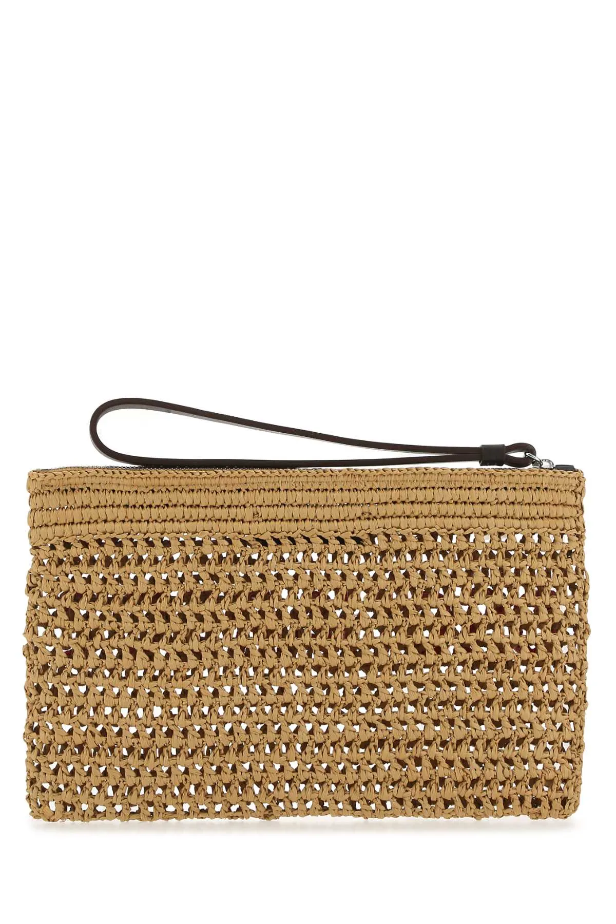 Dsquared2 Logo-Embroidered Zipped Clutch Bag