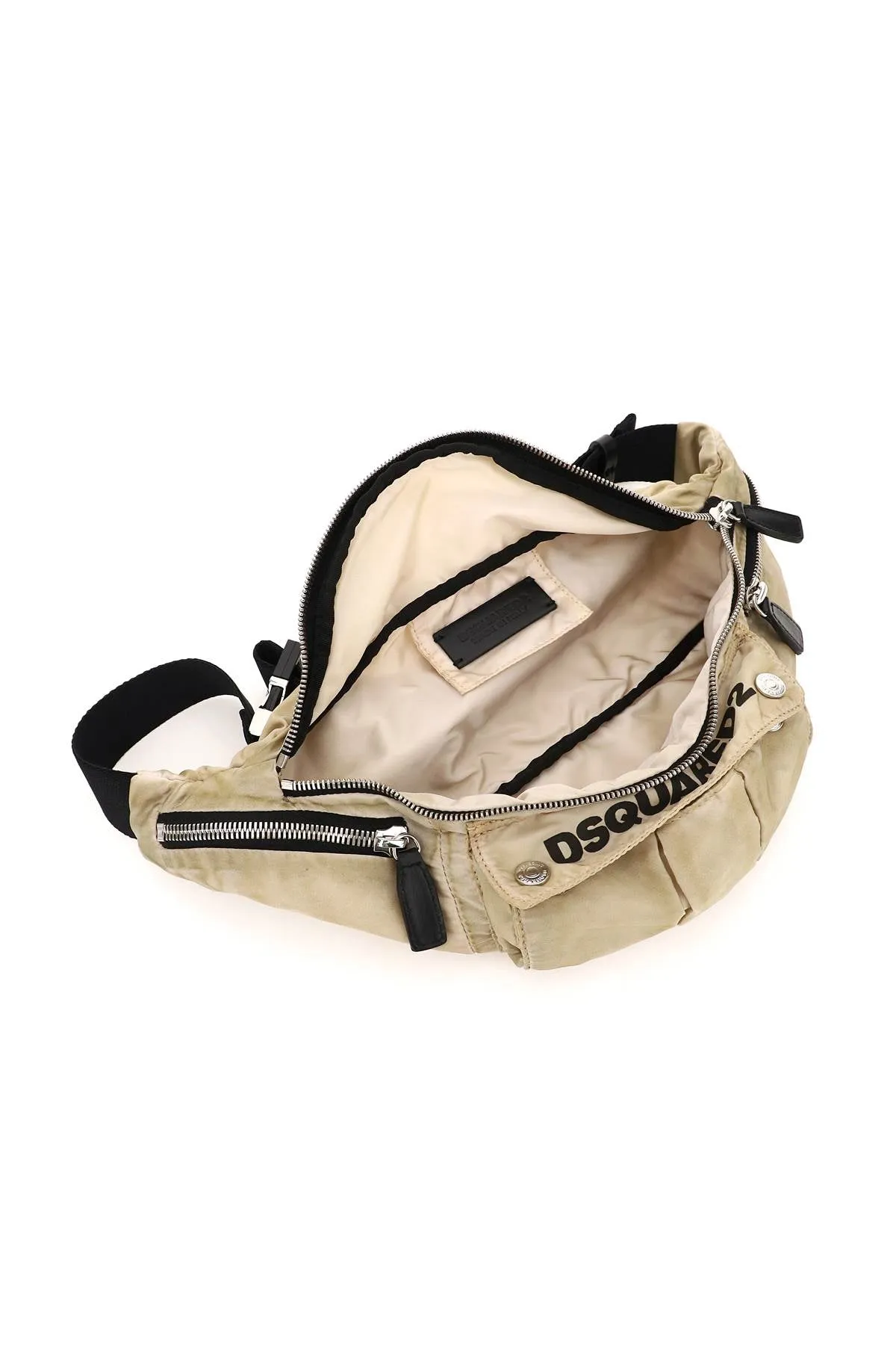 Dsquared2 Logo Printed Belt Bag