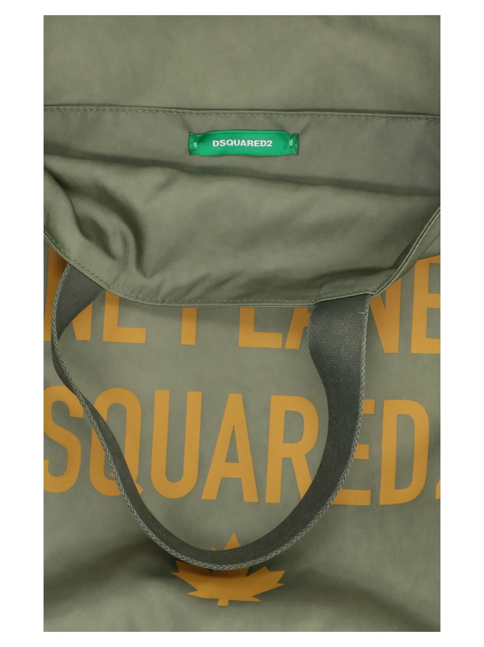Dsquared2 One Planet Slogan Printed Tote Bag