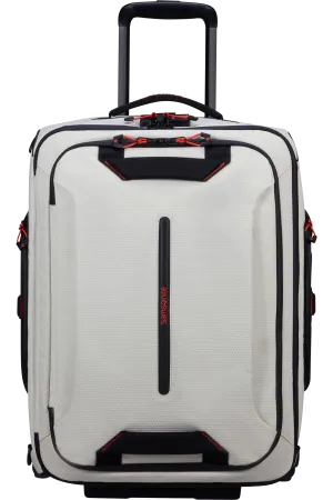 ECODIVER Duffle with wheels 55cm backpack - Cloud White