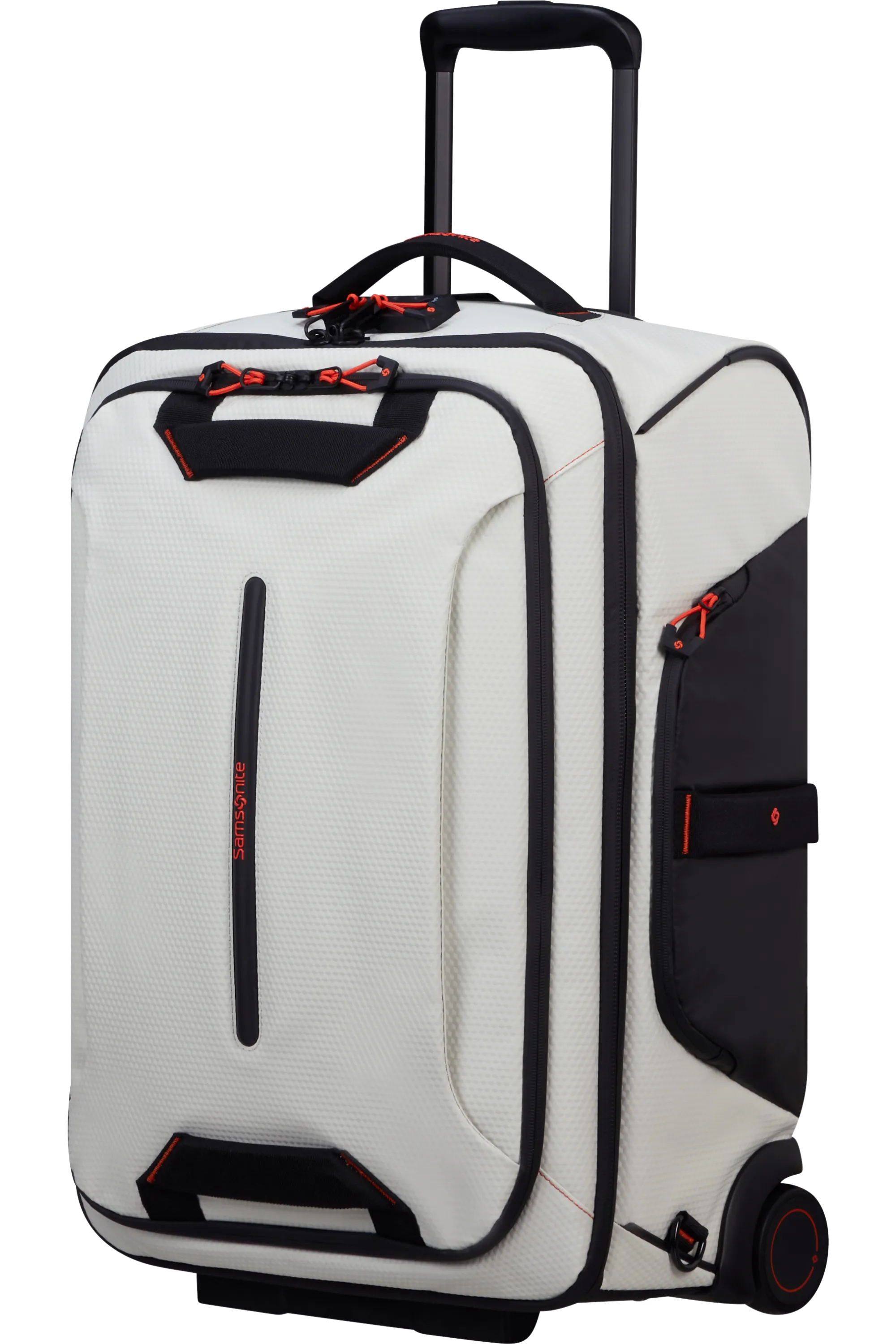 ECODIVER Duffle with wheels 55cm backpack - Cloud White