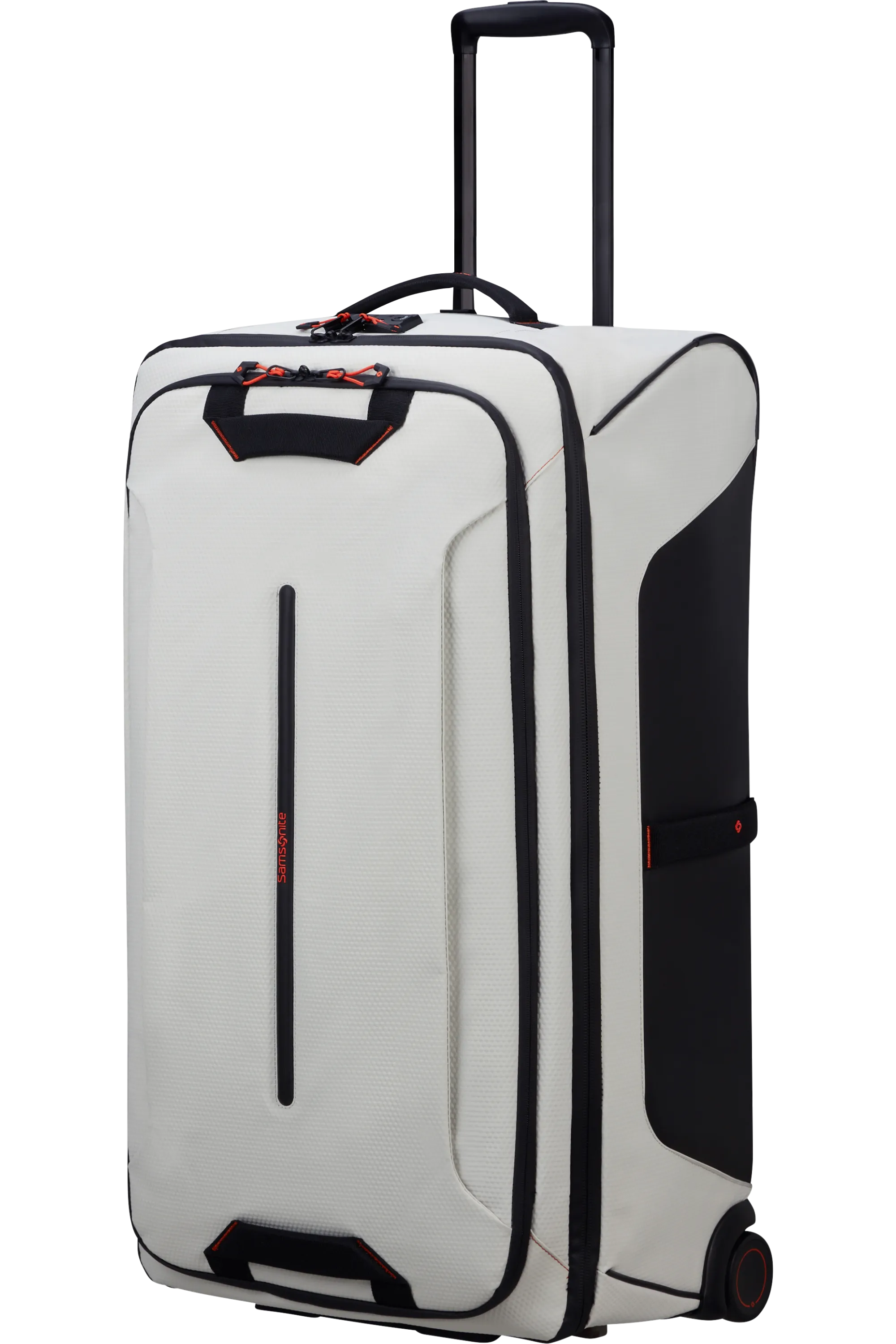 ECODIVER Duffle with wheels 79cm - Cloud White