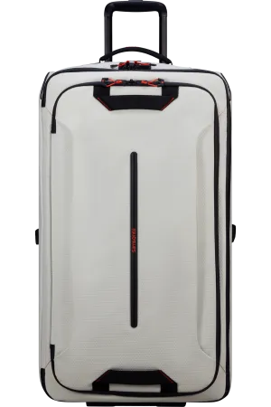 ECODIVER Duffle with wheels 79cm - Cloud White