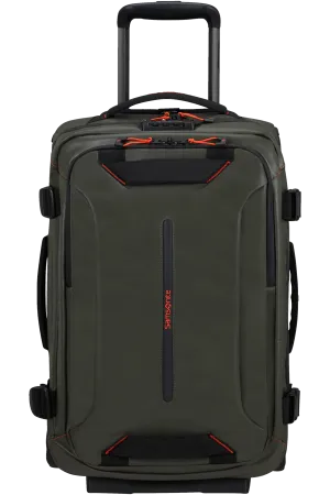 ECODIVER Duffle with wheels double frame 55cm - Climbing Ivy