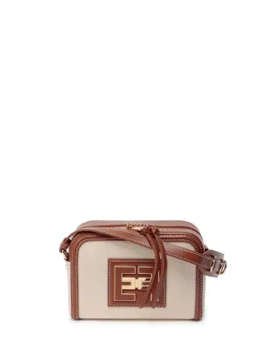 Elisabetta Franchi Logo Plaque Shoulder Bag