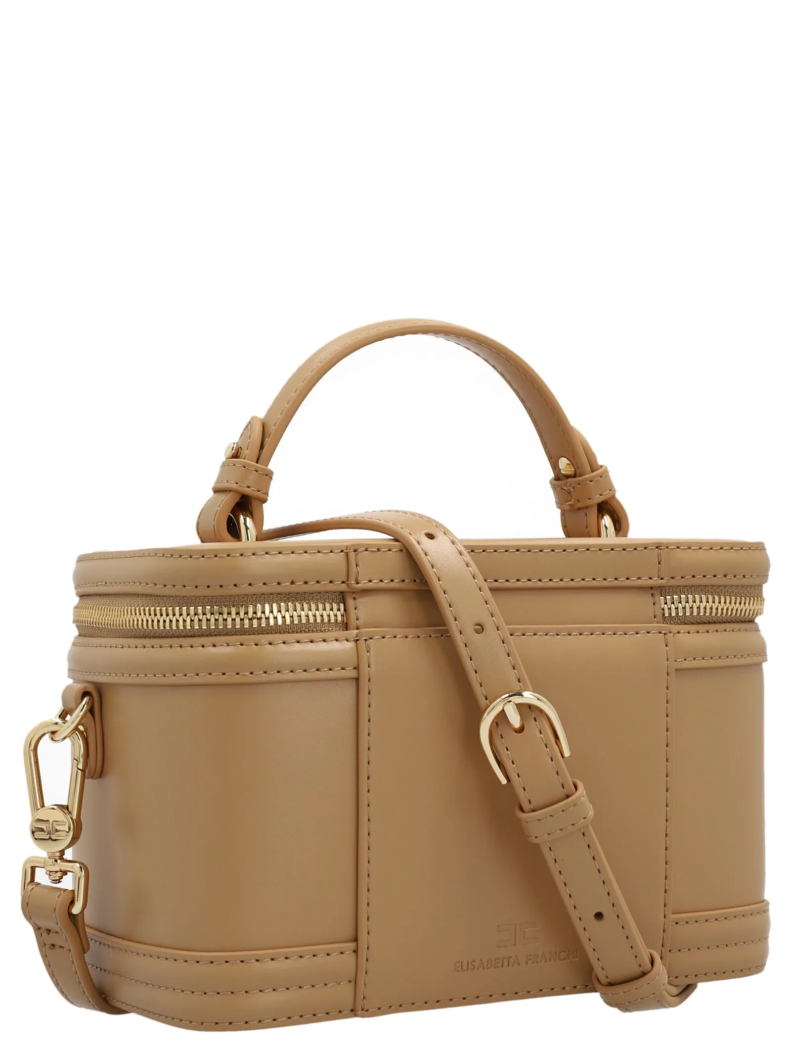 Elisabetta Franchi Padlock-Detailed Tote Bag