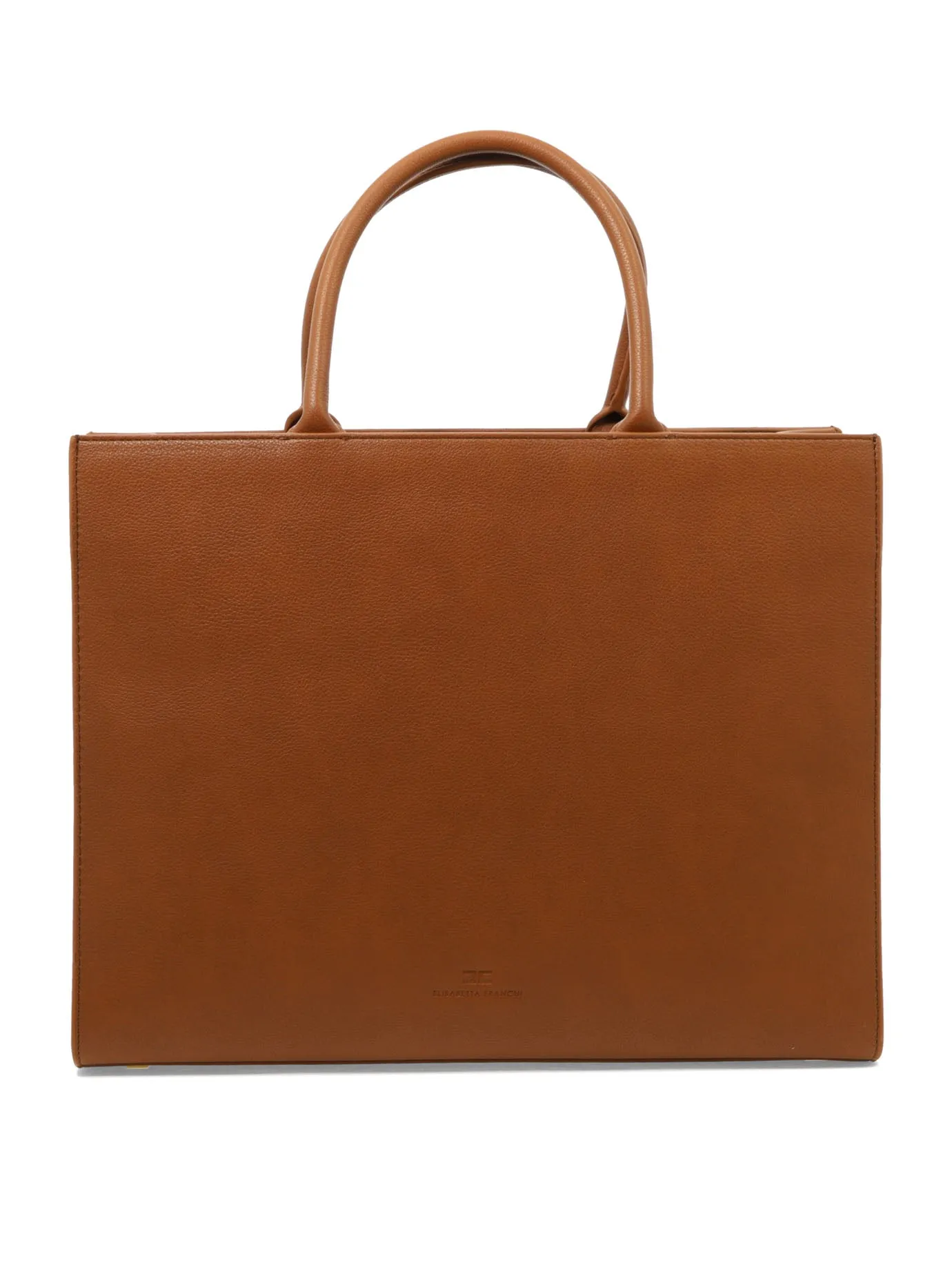 Elisabetta Franchi Perforated-Logo Tote Bag