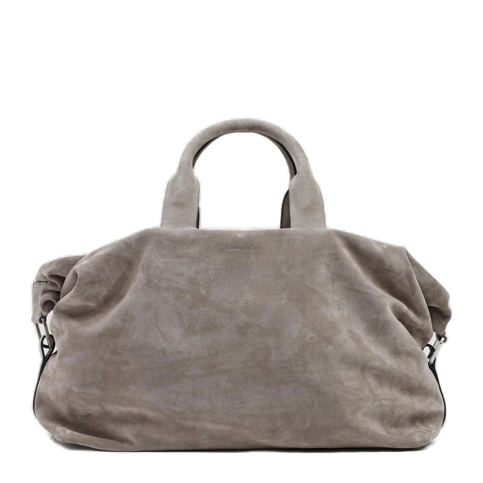 Ermenegildo Zegna Triangle-Shape Zip-Up Tote Bag