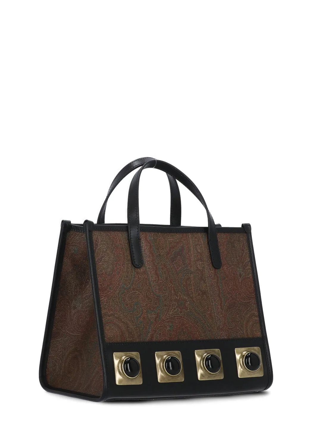 Etro Crown Me Paisley Printed Tote Bag