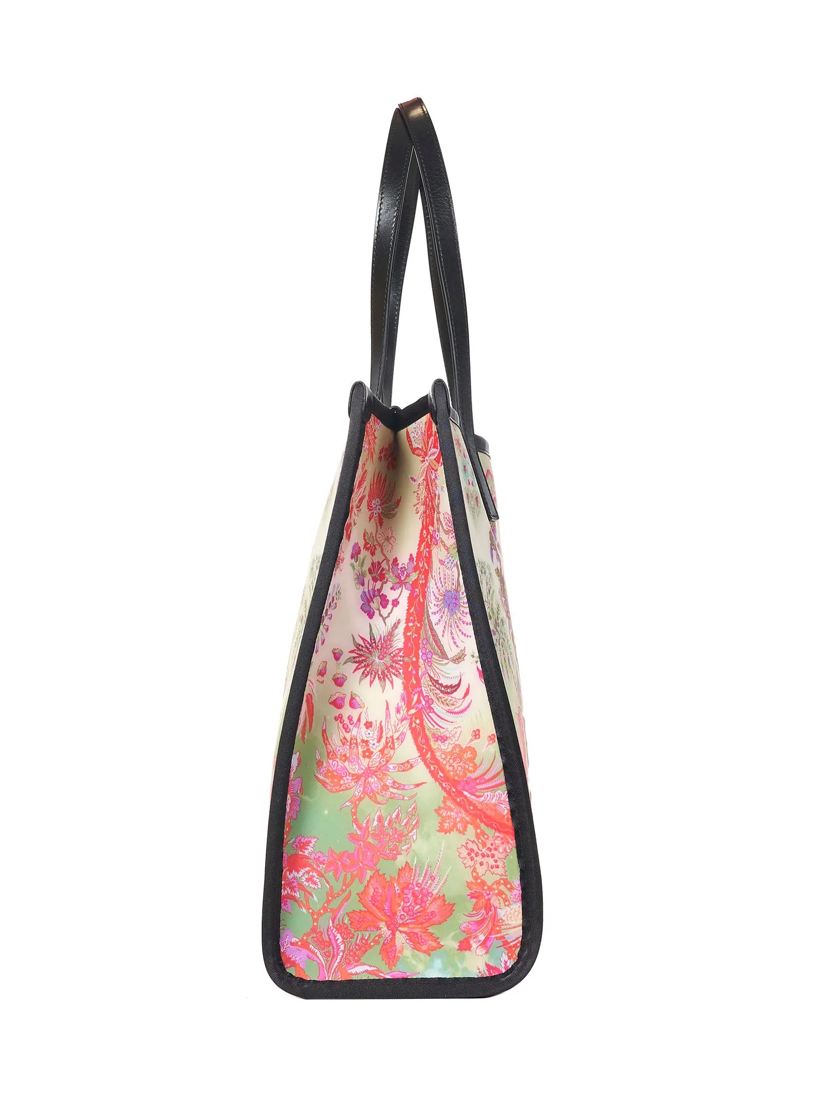 Etro Floral Printed Top Handle Bag