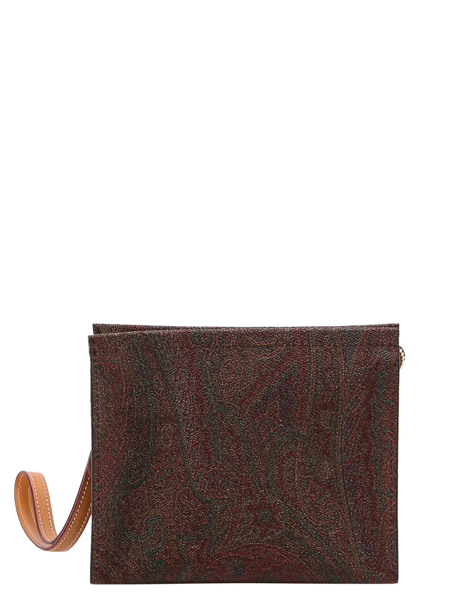 Etro Paisley Print Wristlet Clutch Bag