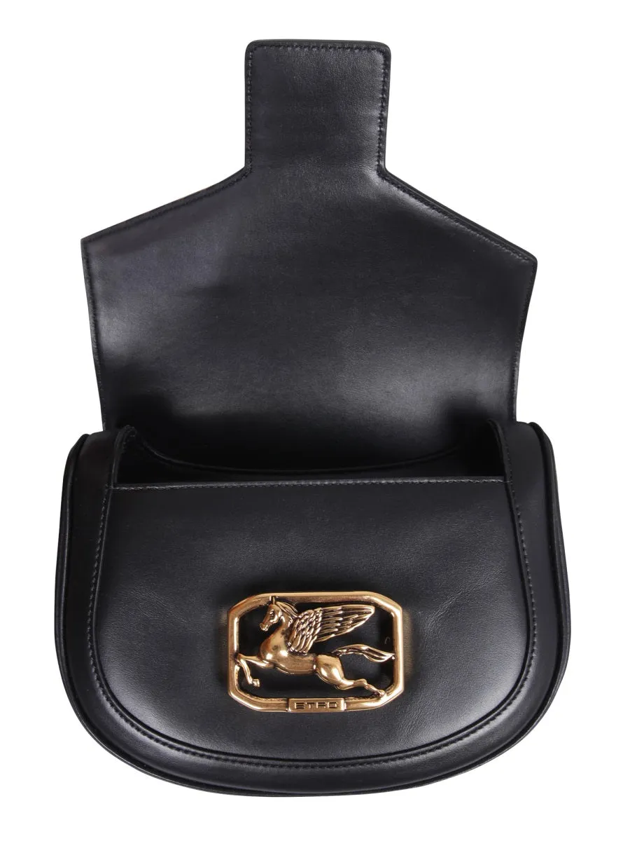 Etro Pegaso Logo Plaque Shoulder Bag