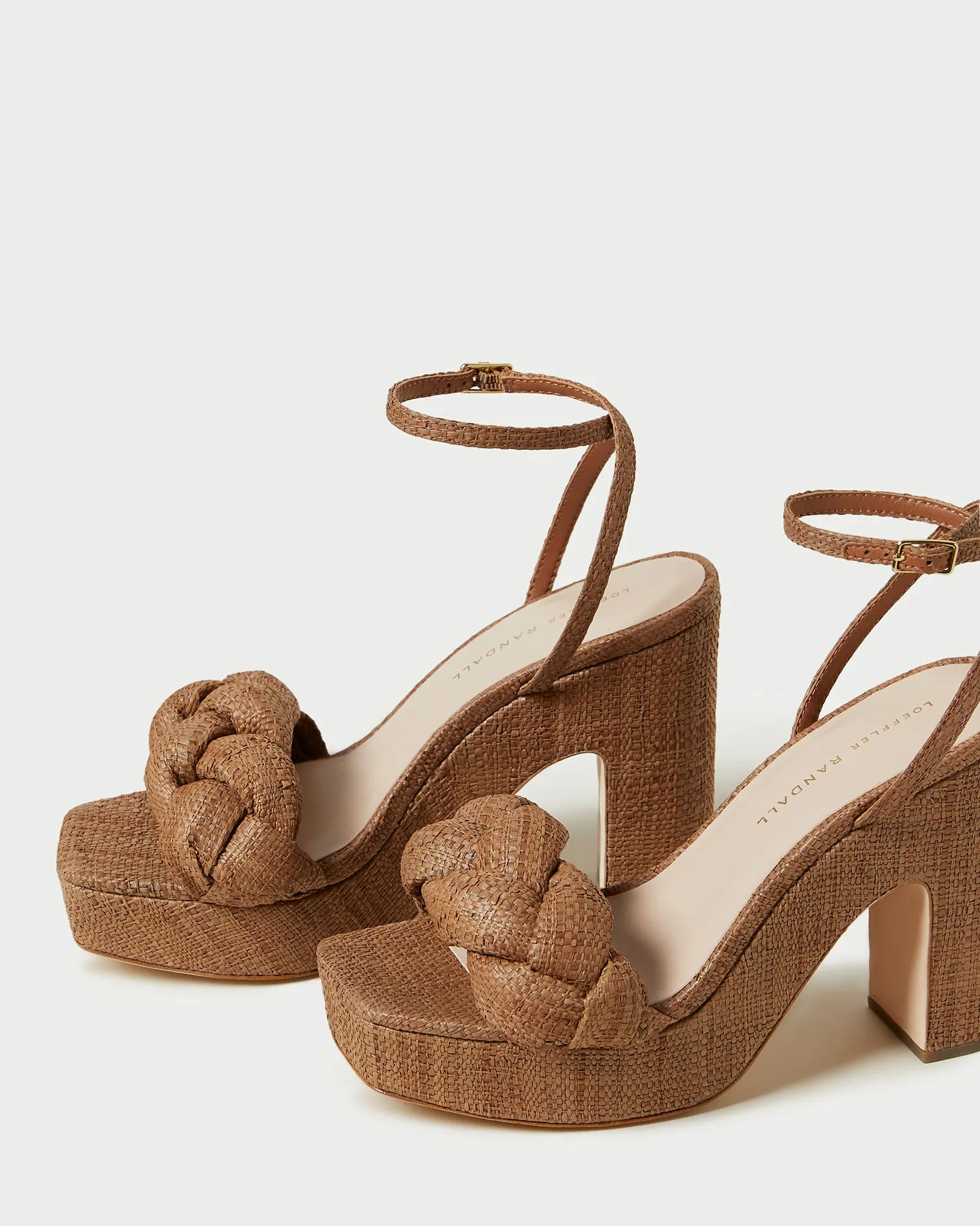 Fae Brown Platform Heel