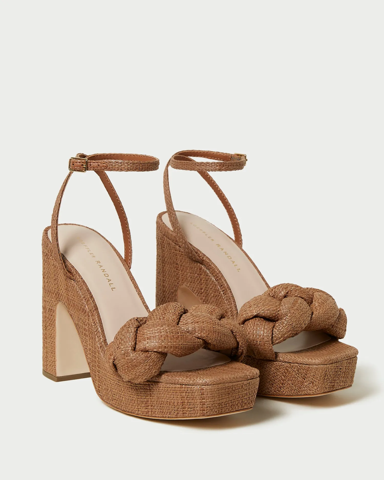 Fae Brown Platform Heel