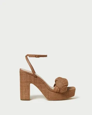 Fae Brown Platform Heel