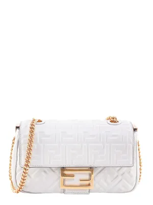 Fendi FF Motif Chained Shoulder Bag