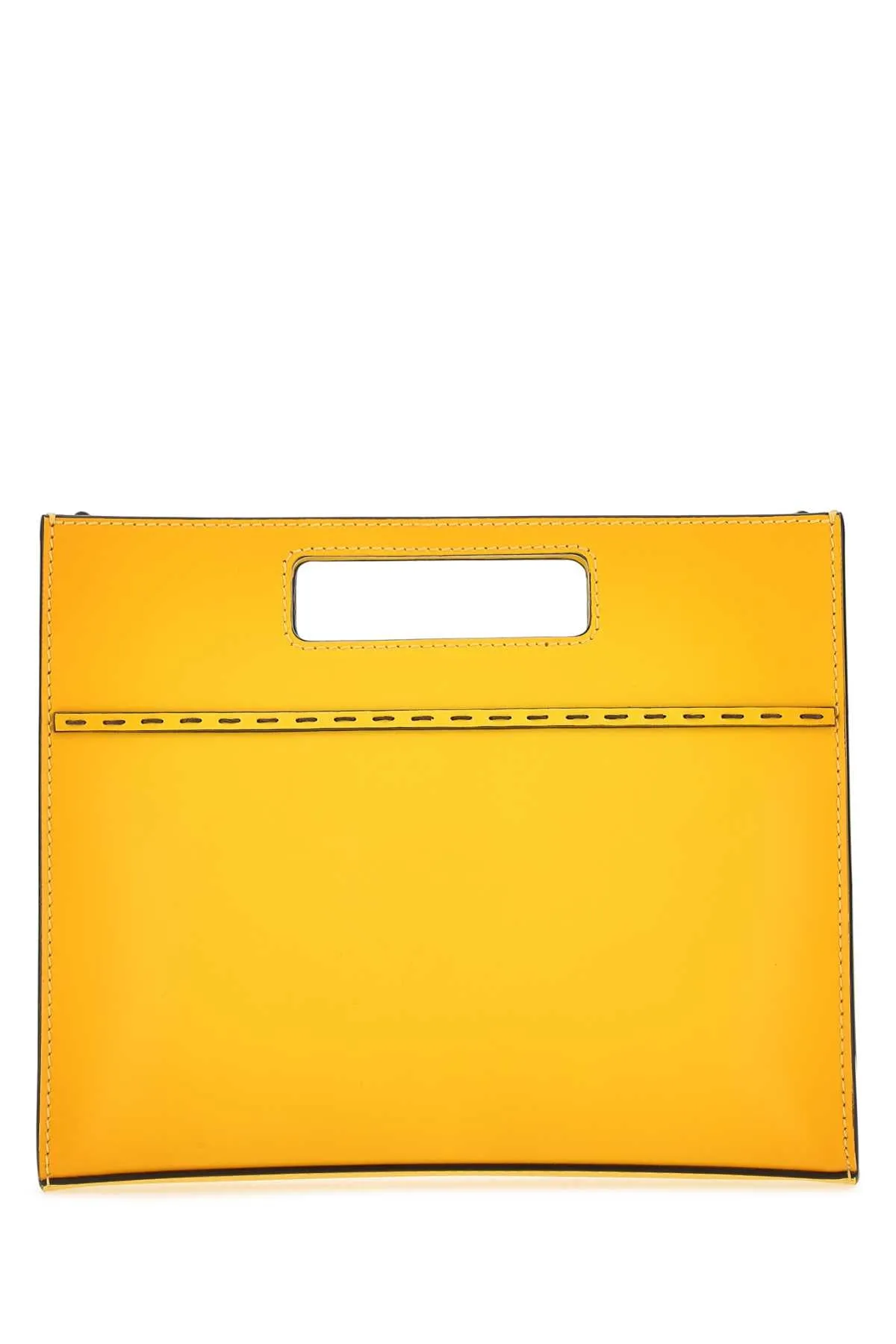 Fendi Logo Debossed Mini Shopper Bag