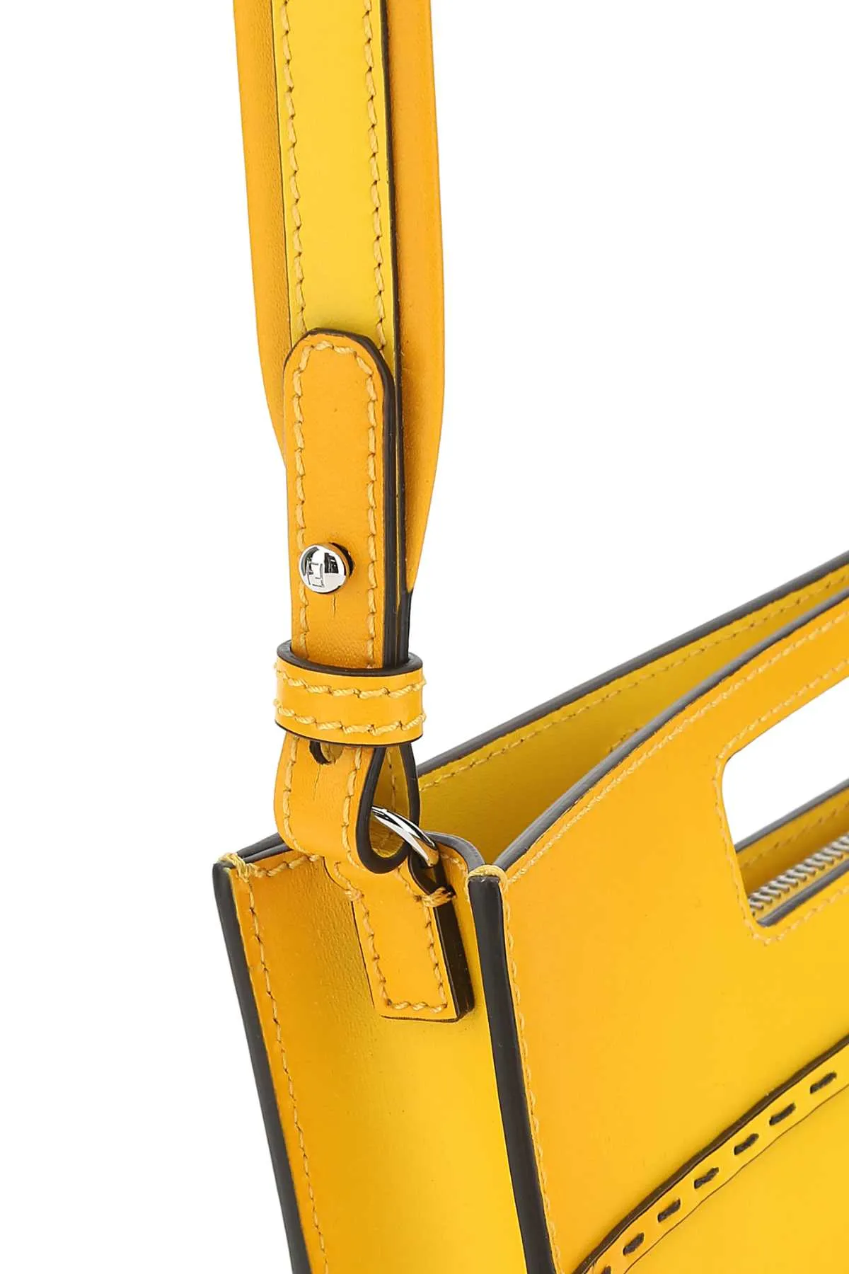 Fendi Logo Debossed Mini Shopper Bag