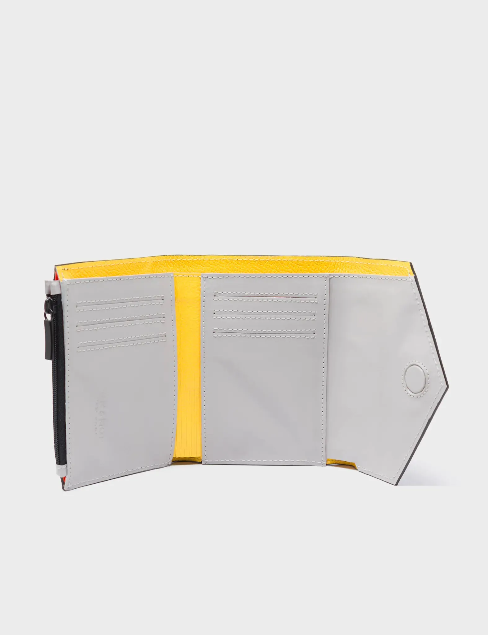 Fiona Black Leather Wallet - Creatures of the Future Design