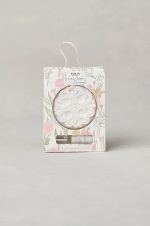 Floral Garden Ceramic Disc
