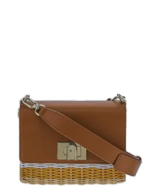Furla 1927 Foldover Top Shoulder Bag