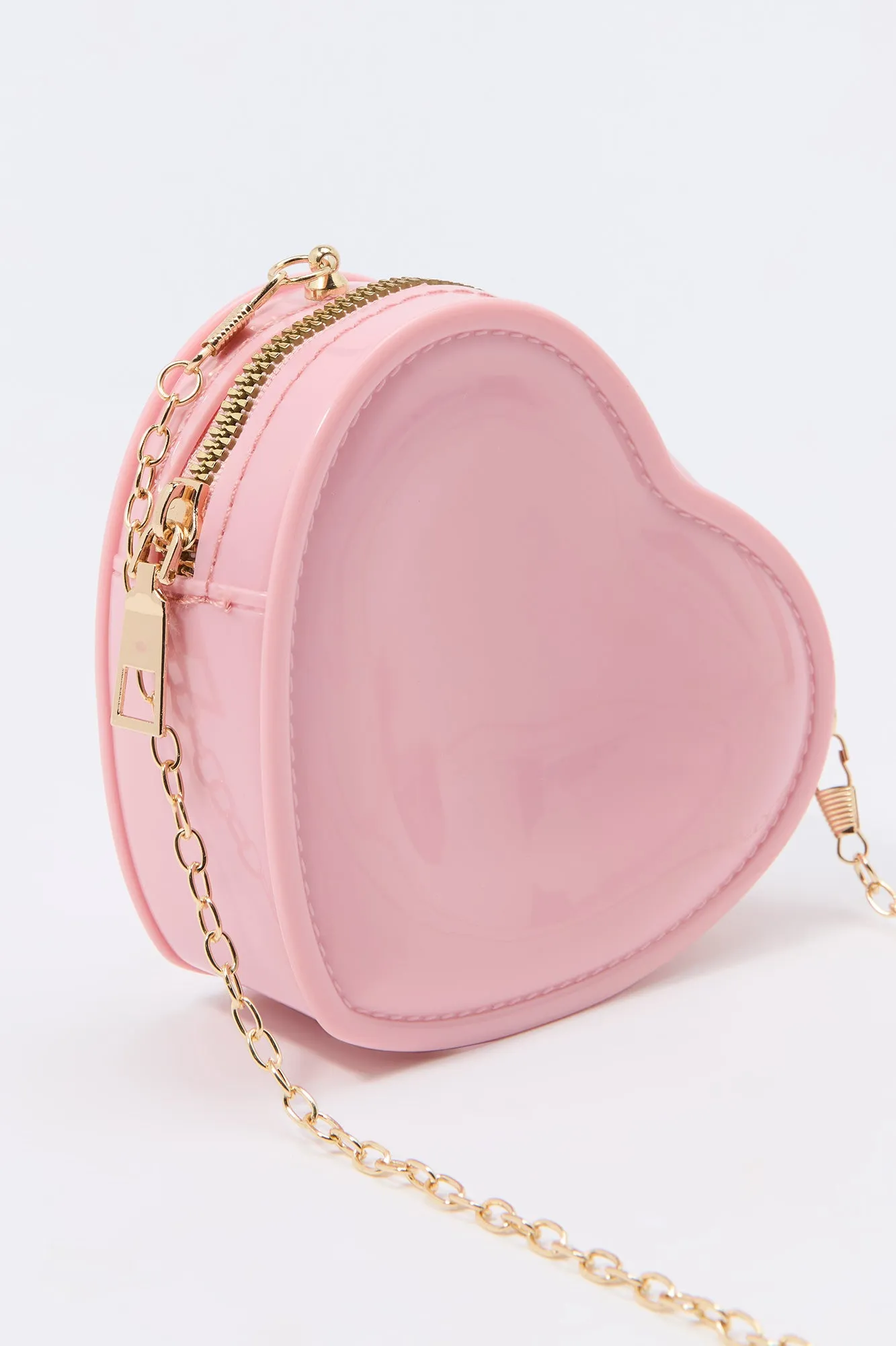 Girls Heart Shaped Crossbody Purse