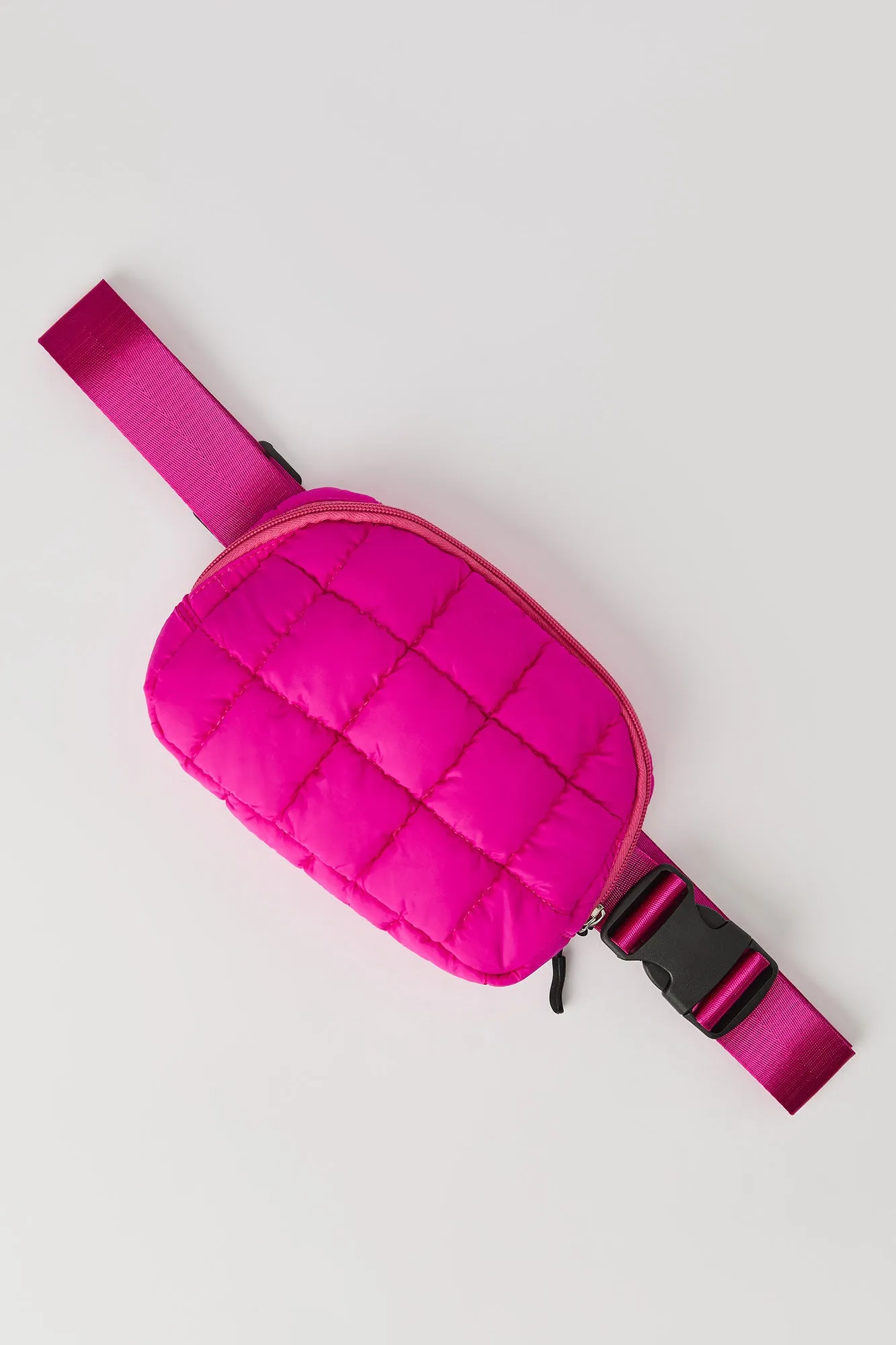 Girls Nylon Quilted Fanny Pack