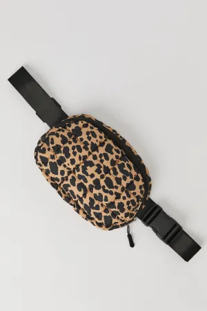 Girls Nylon Quilted Fanny Pack