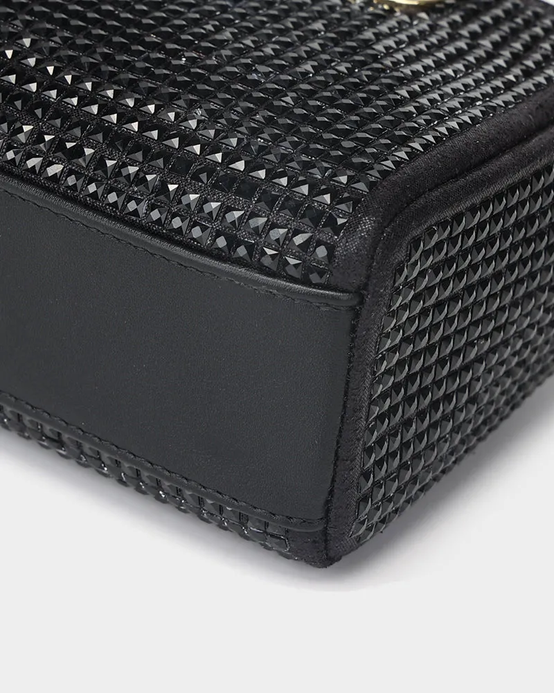 Glitter Handbag in Black