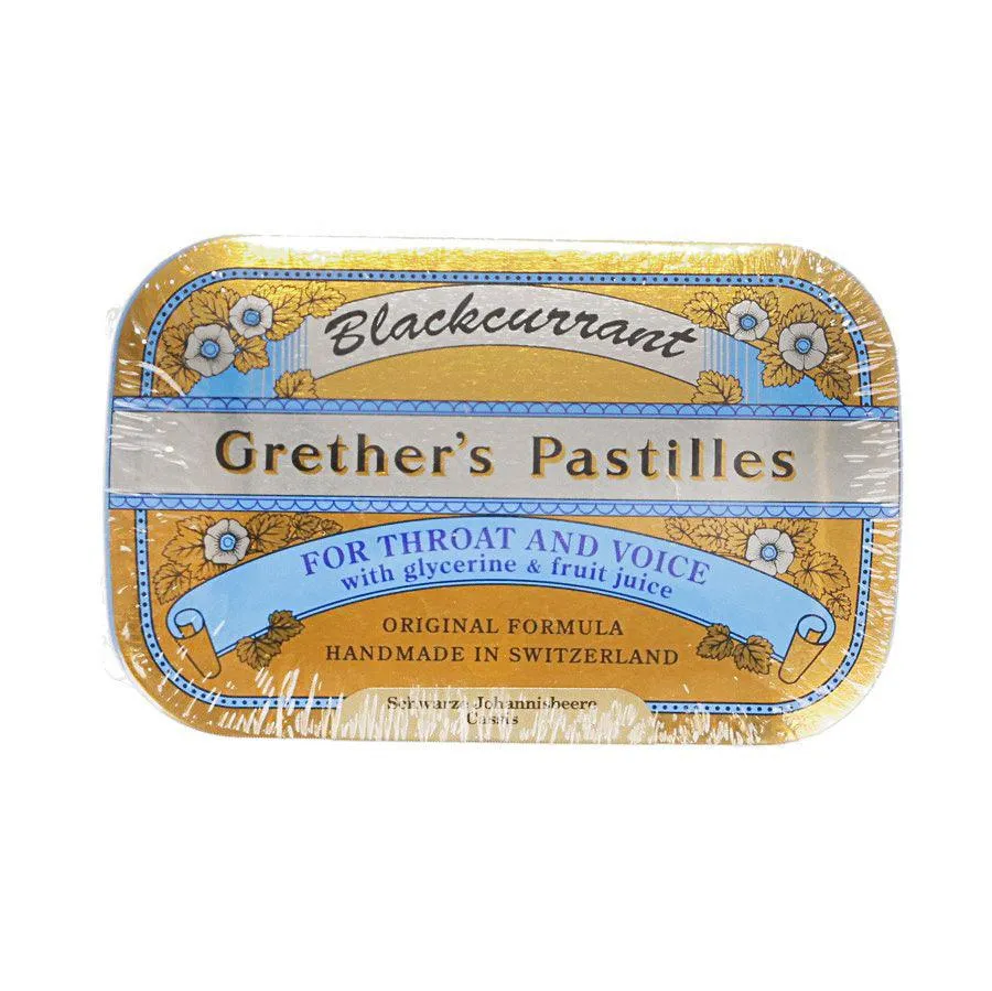 GRETHER'S GP BLACKCURRANT ORIGINAL 110G