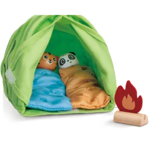 Hape Eco-Camping Wooden Playset - 24 Piece Nature Adventure Set