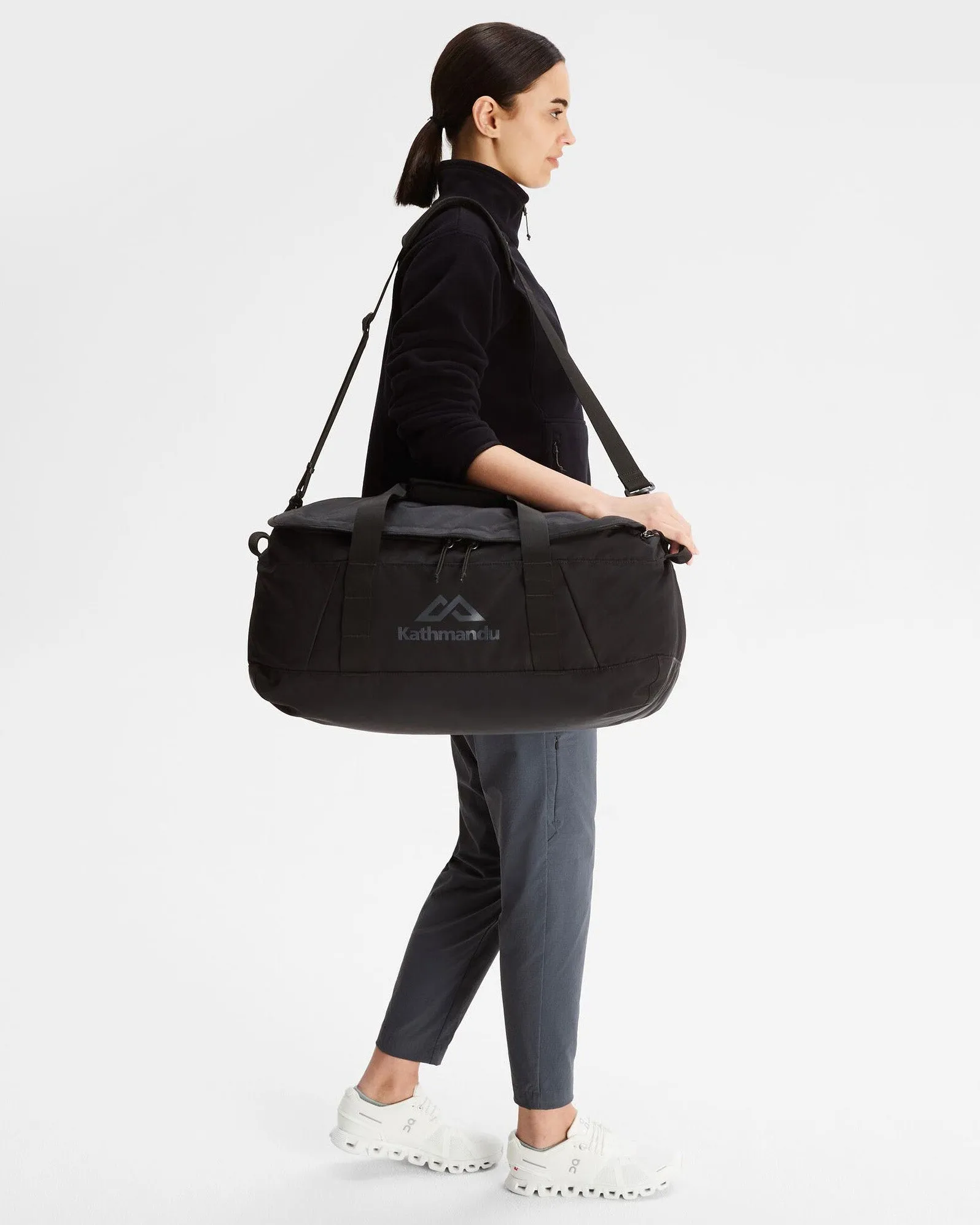Indus Base Duffel - 50L - Black Stingray