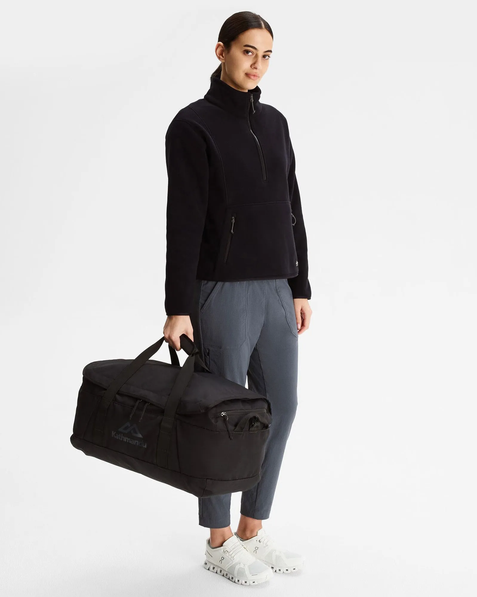 Indus Base Duffel - 50L - Black Stingray