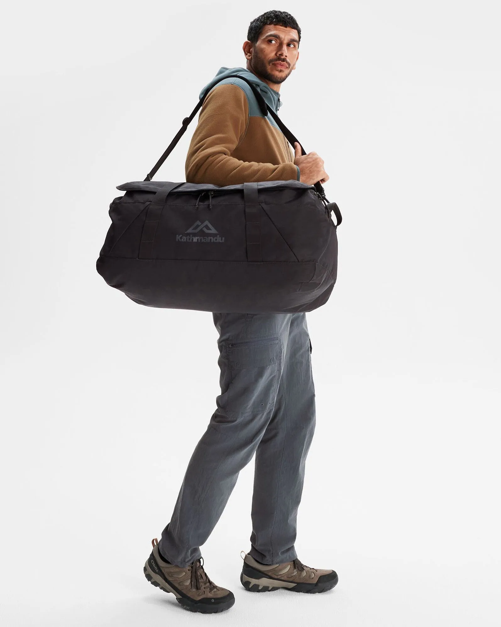 Indus Base Duffel - 70L - Black Stingray