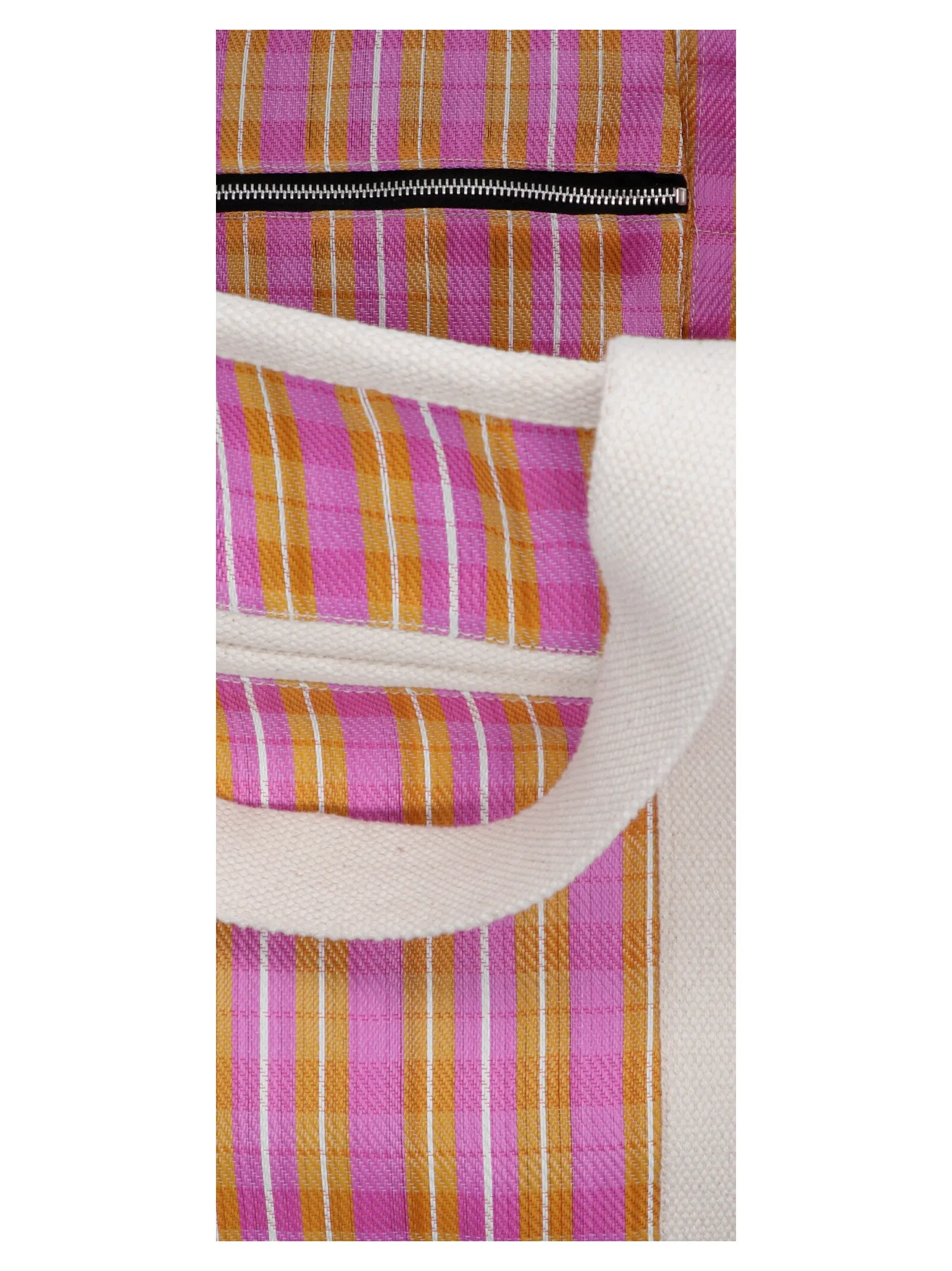 Isabel Marant Striped Top Handle Tote Bag