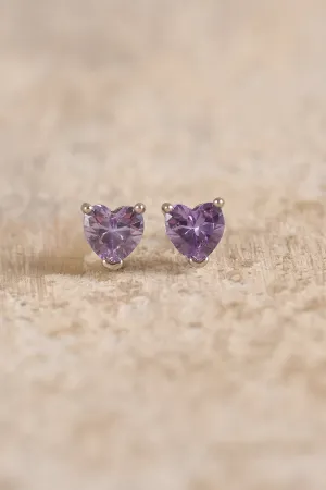 June Birthstone Earrings - Alexandrite