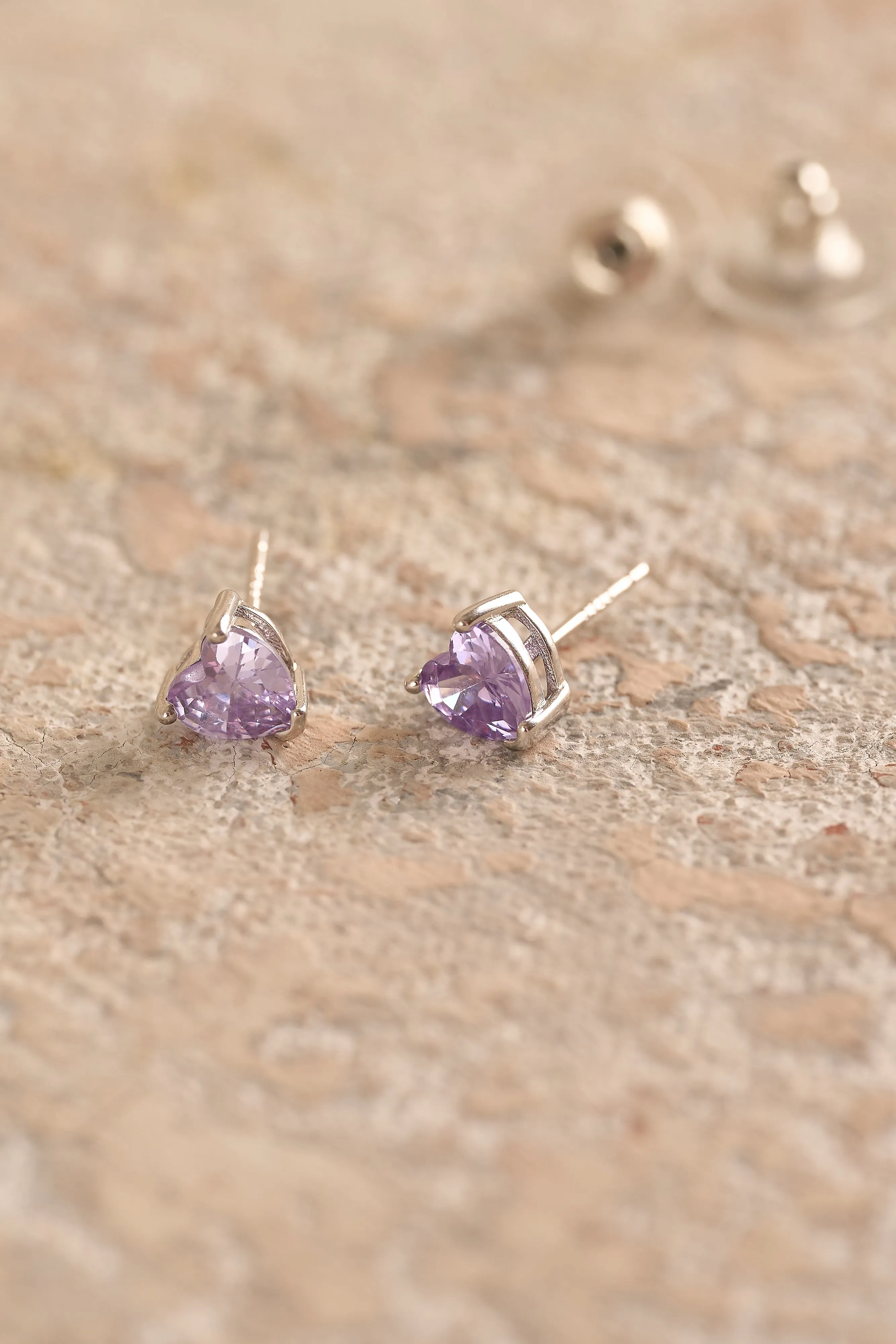 June Birthstone Earrings - Alexandrite