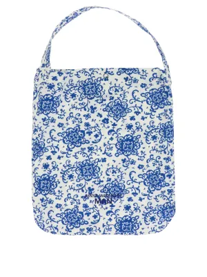 Junya Watanabe Motif Printed Press-Stud Fastened Tote Bag