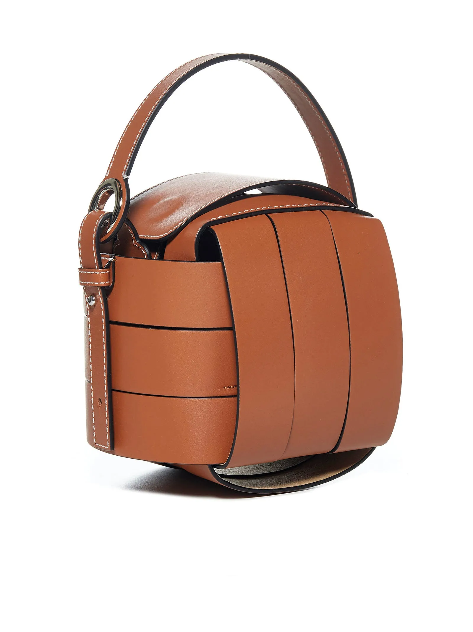 JW Anderson Logo Embossed Knot Tote Bag