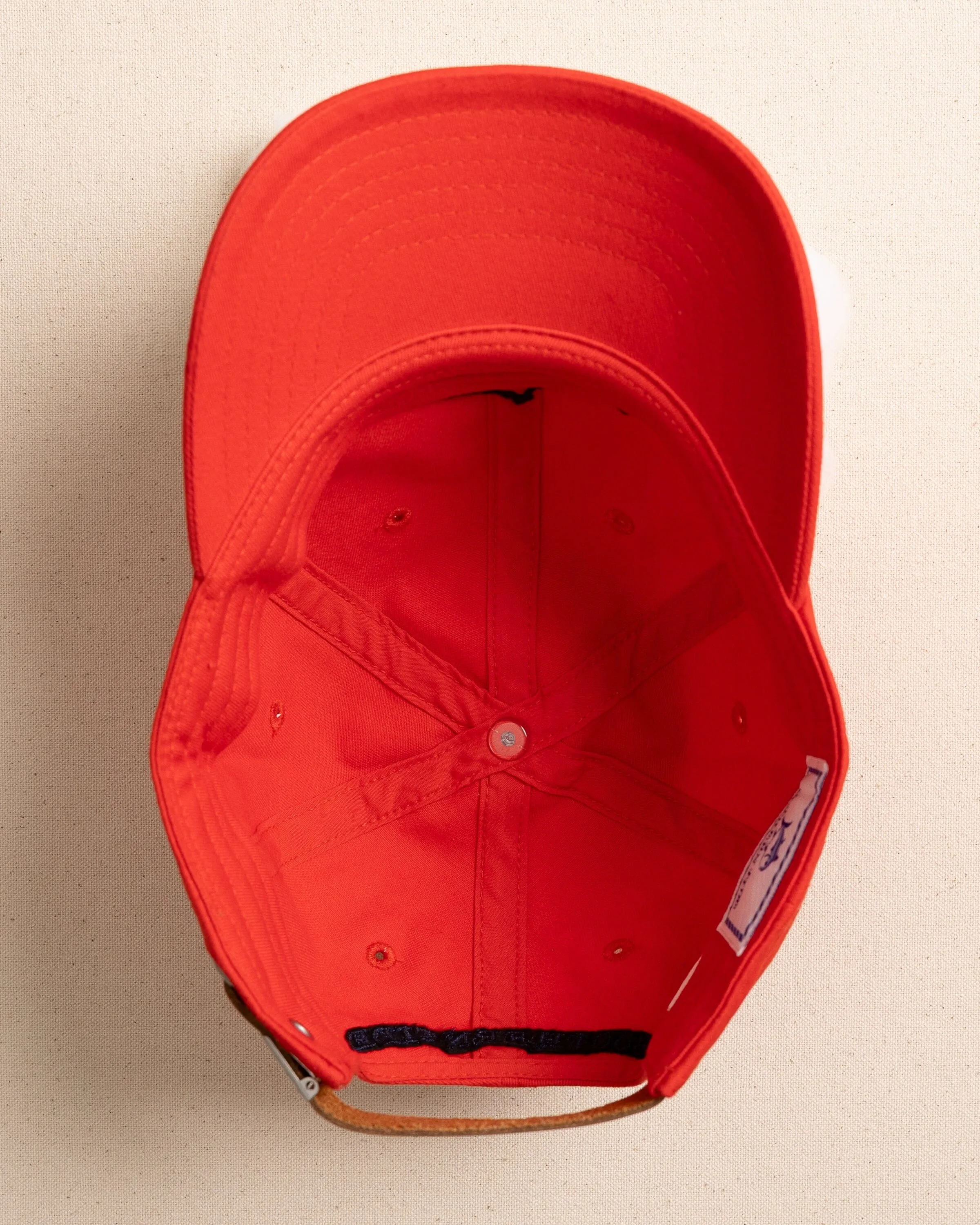 Kids Uh Oh Sharks Leather Strap Hat