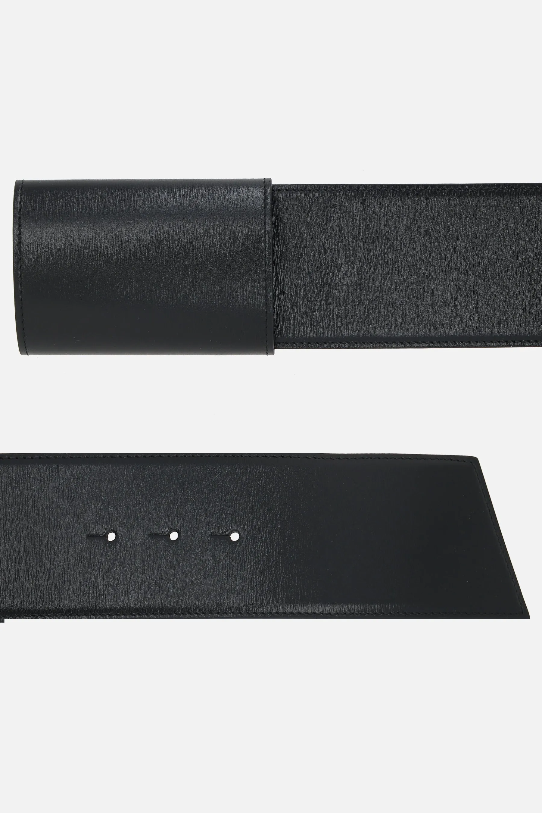 Knot belt in Lux leather
