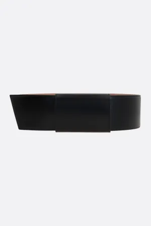 Knot belt in Lux leather