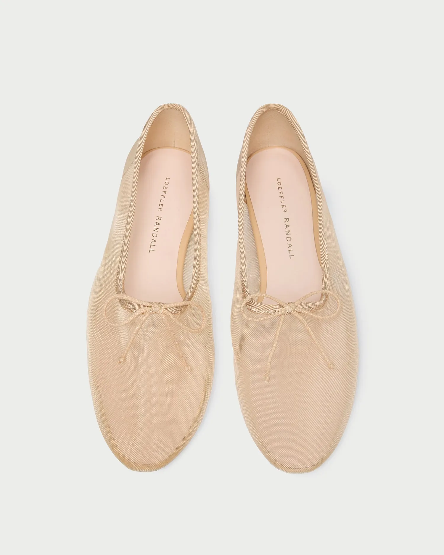 Landon Caramel Mesh Ballet Flat