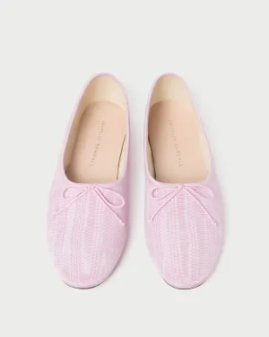 Landon Pink Moiré Ballet Flat