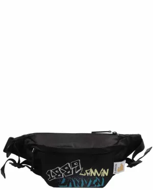 Lanvin Graffiti Printed Zipped Belt Bag