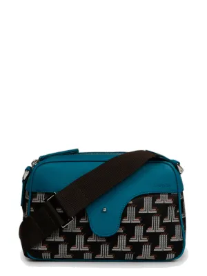 Lanvin Monogram Panlled Shoulder Bag