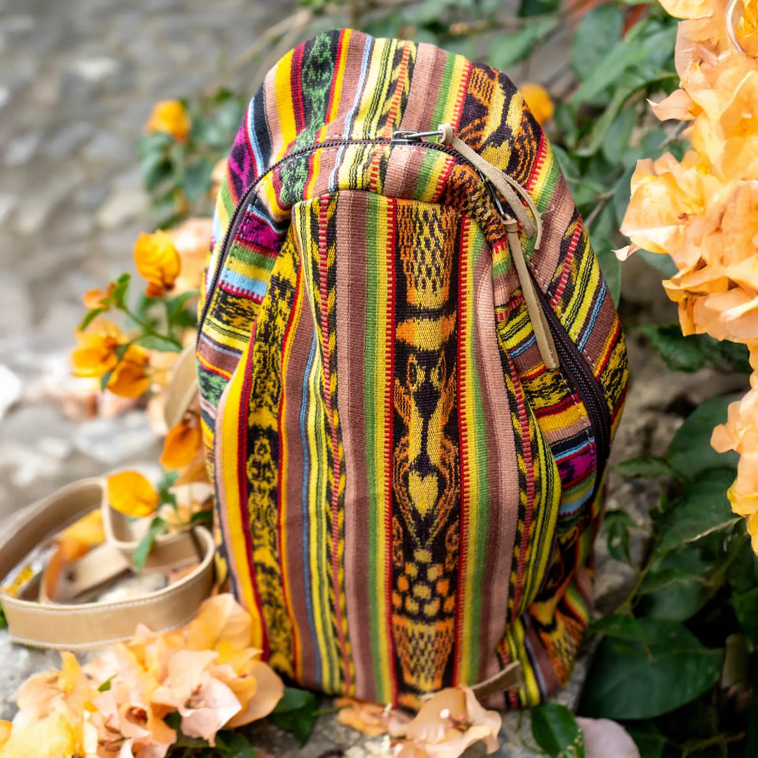 LARGE CROSSBODY SLING - CORTE - CAMEL - NO. 14870