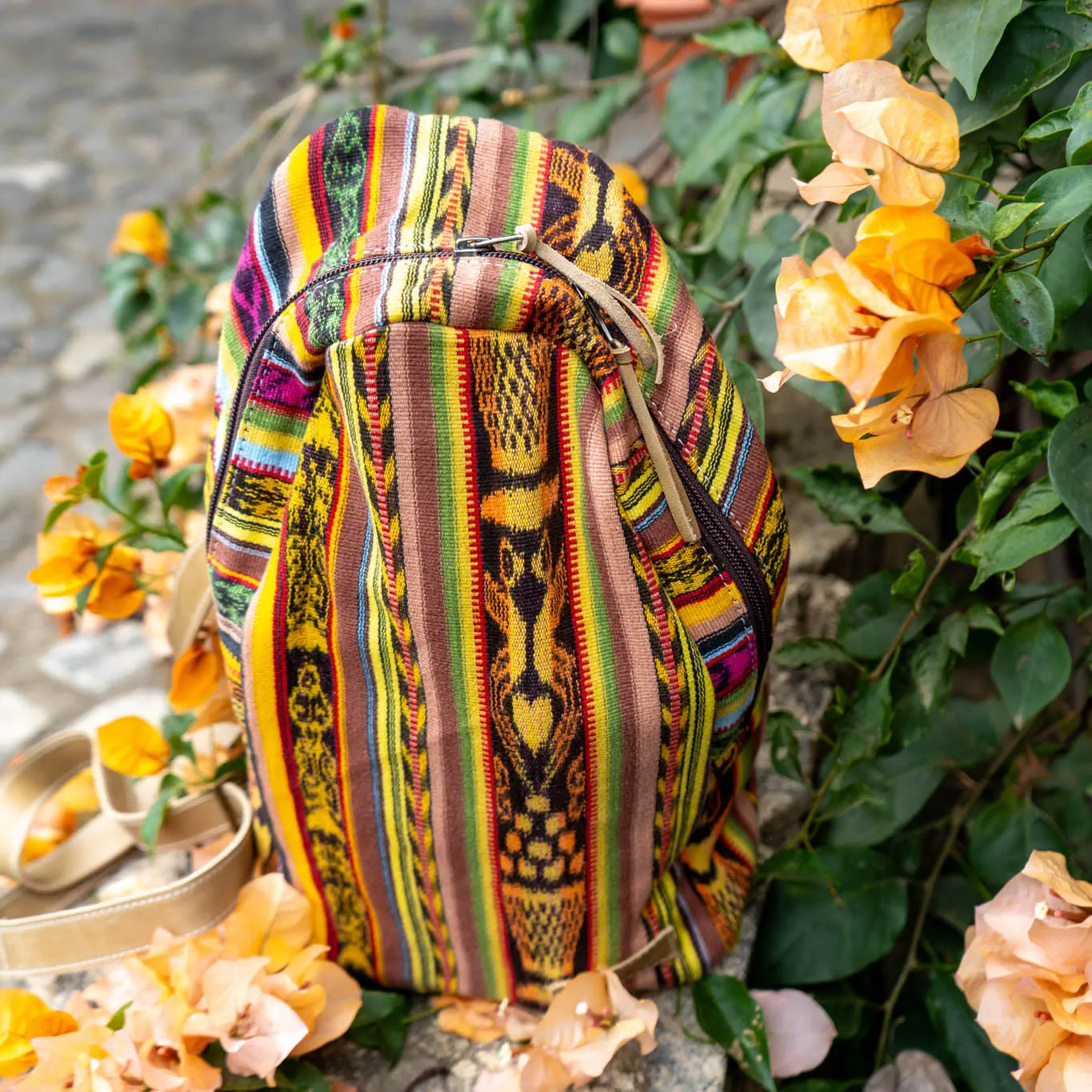 LARGE CROSSBODY SLING - CORTE - CAMEL - NO. 14870