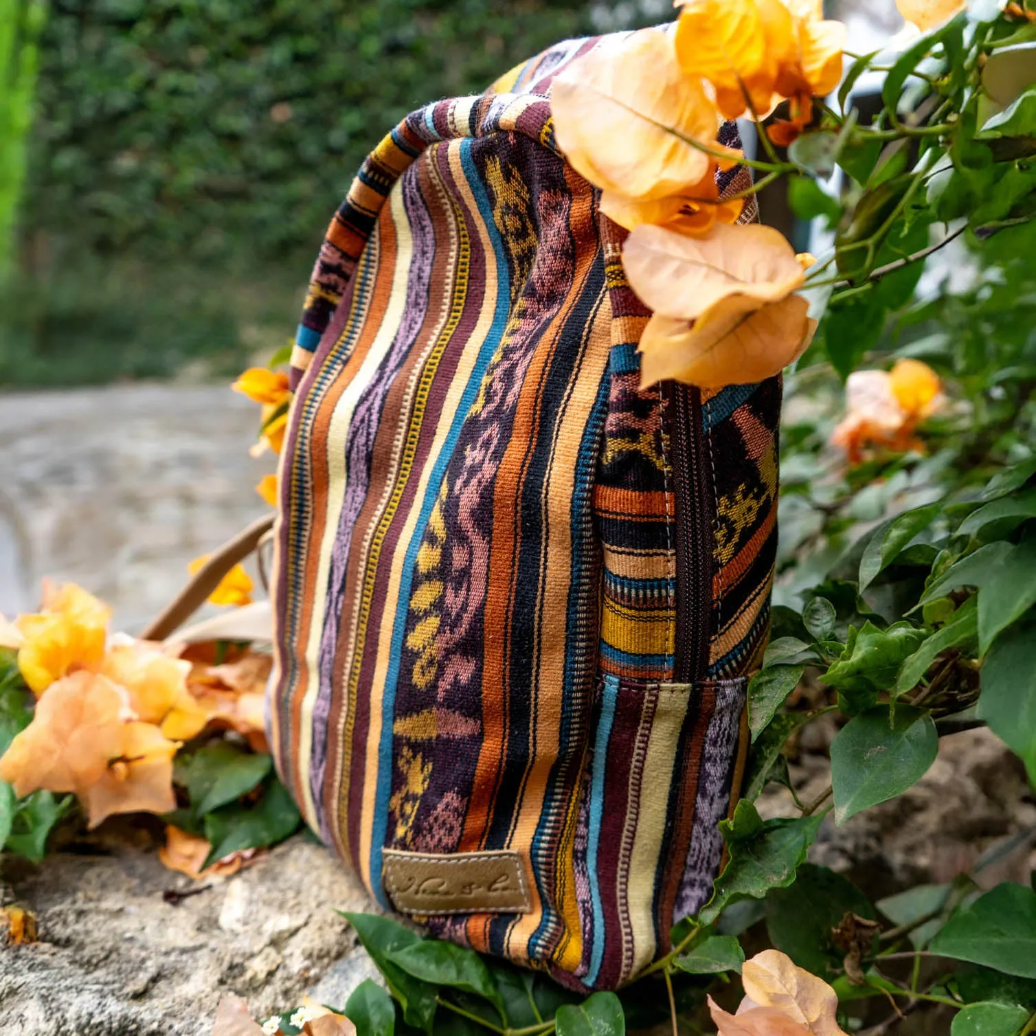 LARGE CROSSBODY SLING - CORTE - CAMEL - NO. 14870