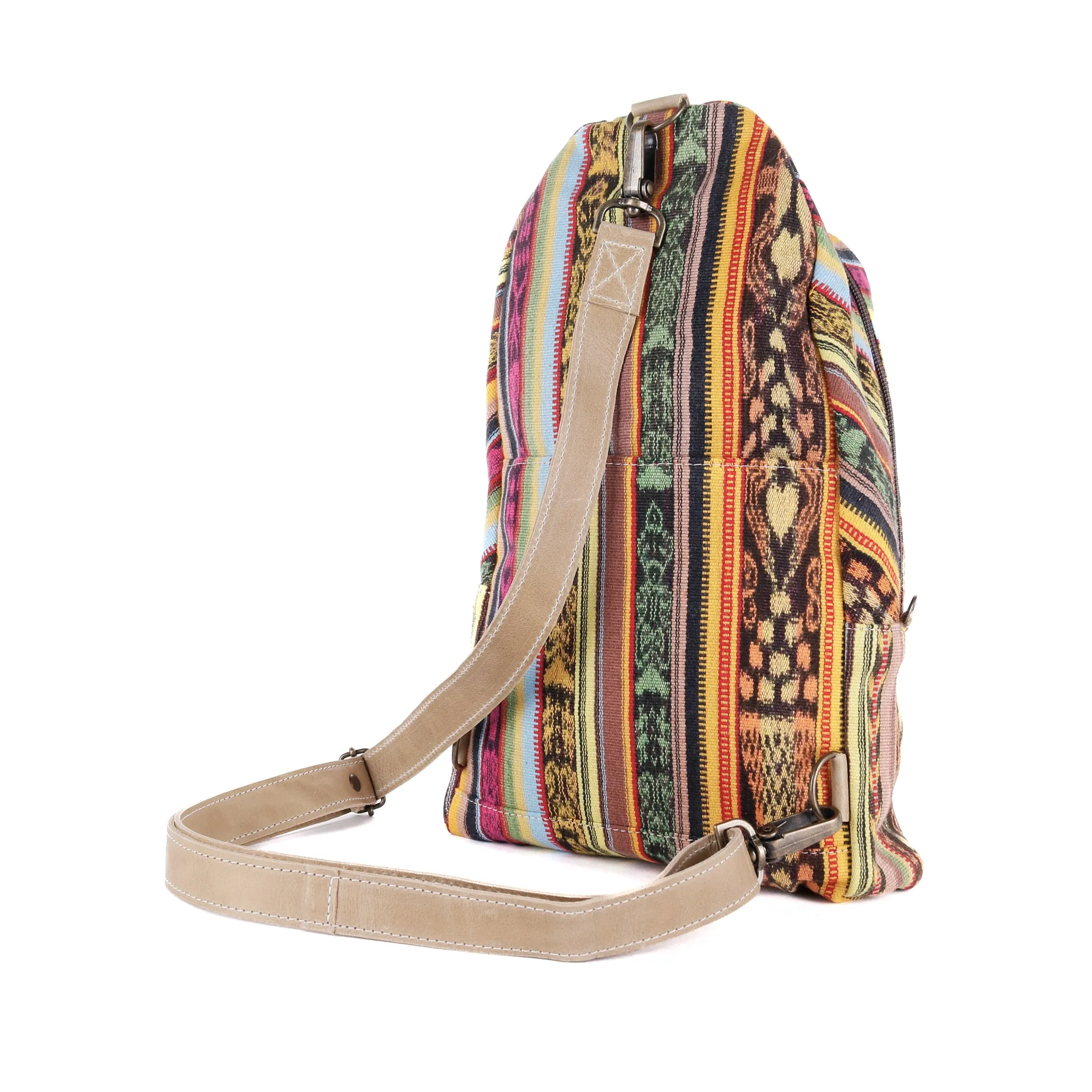 LARGE CROSSBODY SLING - CORTE - CAMEL - NO. 14870